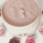 creamy rose scented sugar scrub